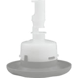 Jet Intl, BWG Cyclone Lux, 3-1/2"fd, Roto, Txt Scal, Gry : 9846WW