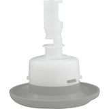 Jet Intl, BWG Cyclone Lux, 3-1/2"fd, Roto, Txt Scal, Gry : 9846WW