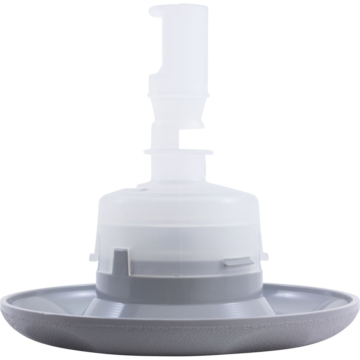 Jet Intl, BWG Cyclone Lux, 4-1/8"fd, Dir, Txt Scal, Gry : 9845WW