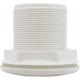 Jet Intl, BWG/HAI Hydro Jet, Long, 3-3/8"fd, Dir, w/Nut, Wht : 10-3300WHT
