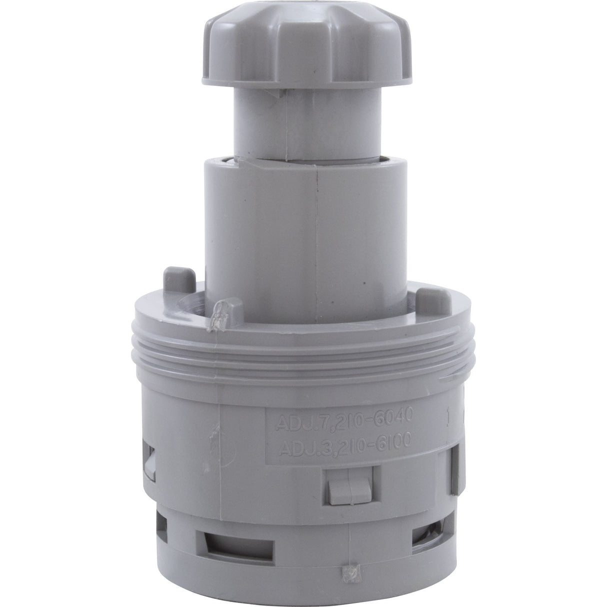 Nozzle, Waterway Poly Jet Caged Style, Dir, 3-3/8" Gray : 210-6047