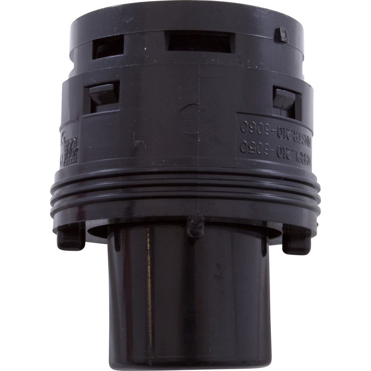 Nozzle, Waterway Poly Jet Caged Style, Directional, Black : 210-8751