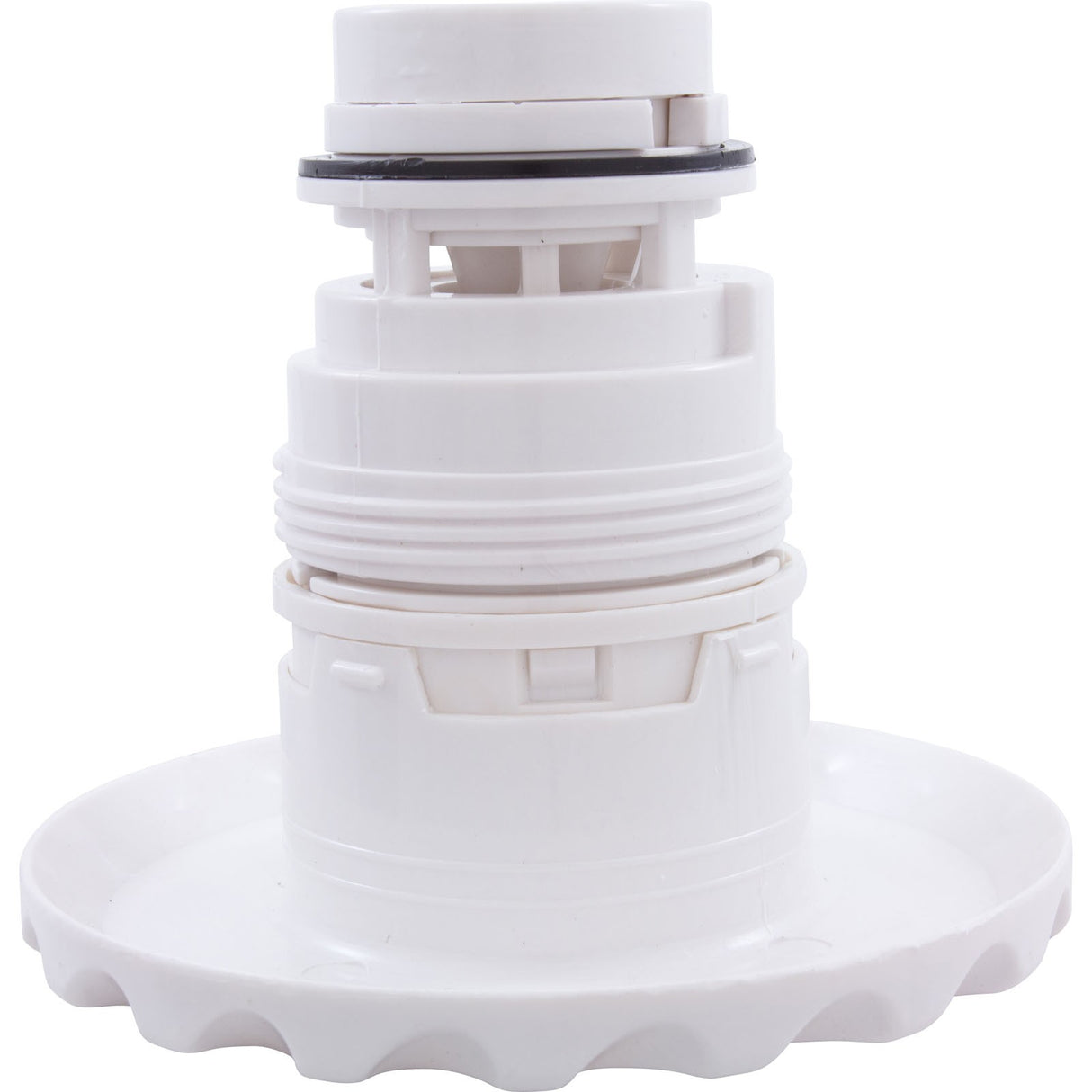 Jet Intl, WW Poly Jet, 4-3/16"fd, Roto, Dlx Scal, White : 210-6190