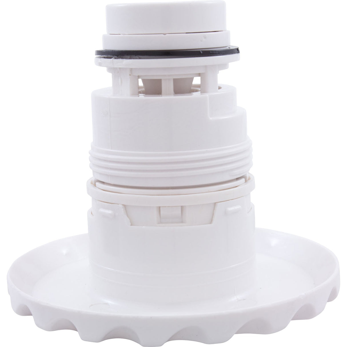 Jet Intl, WW Poly Jet, 4-3/16"fd, Roto, Dlx Scal, White : 210-6190