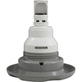 Jet Intl, WW Power Storm, 5"fd, Roto, Text Scal, Gry, Thd : 229-7607