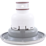 Jet Intl, WW Whirlpool, 5"fd, Dir, Smth, SS/Gry, Non-Adjustable : 212-2037S