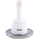 Jet Intl, WW Mini Storm, 3"fd, Twin Roto, Smth, SS/Gry, Thd : 229-7957S