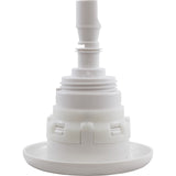 Jet Intl, WW Poly Storm Gun, 3-3/8"fd, Roto, Smth, White, Thd : 229-8000