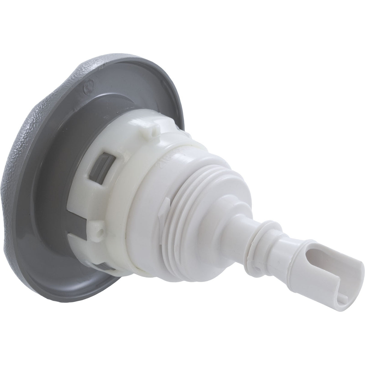 Jet Intl, WW Poly Storm Gun, 3-3/8"fd, Roto, Txt Scal, Gry, Thd : 229-8017