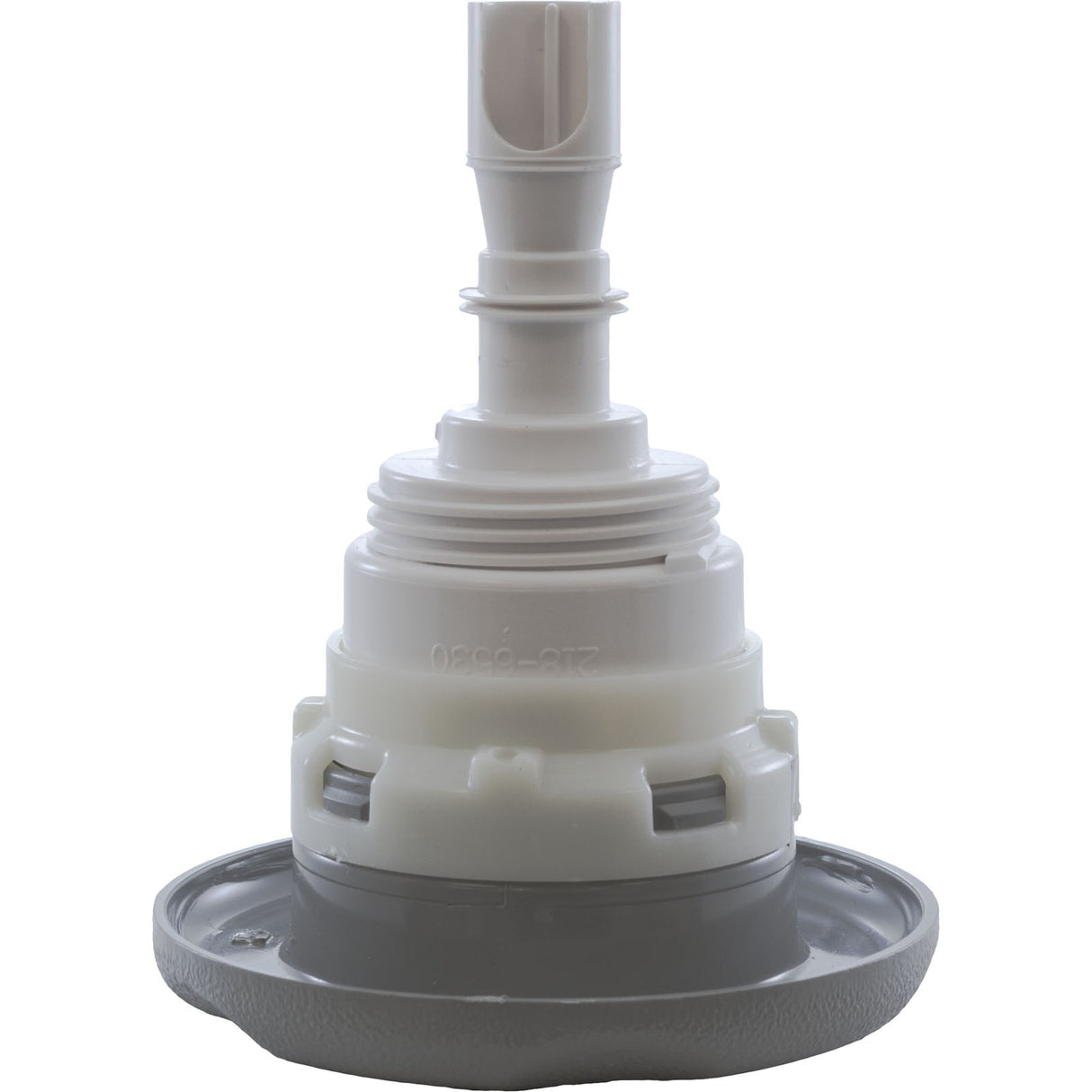 Jet Intl, WW Poly Storm Gun, 3-3/8"fd, Roto, Txt Scal, Gry, Thd : 229-8017