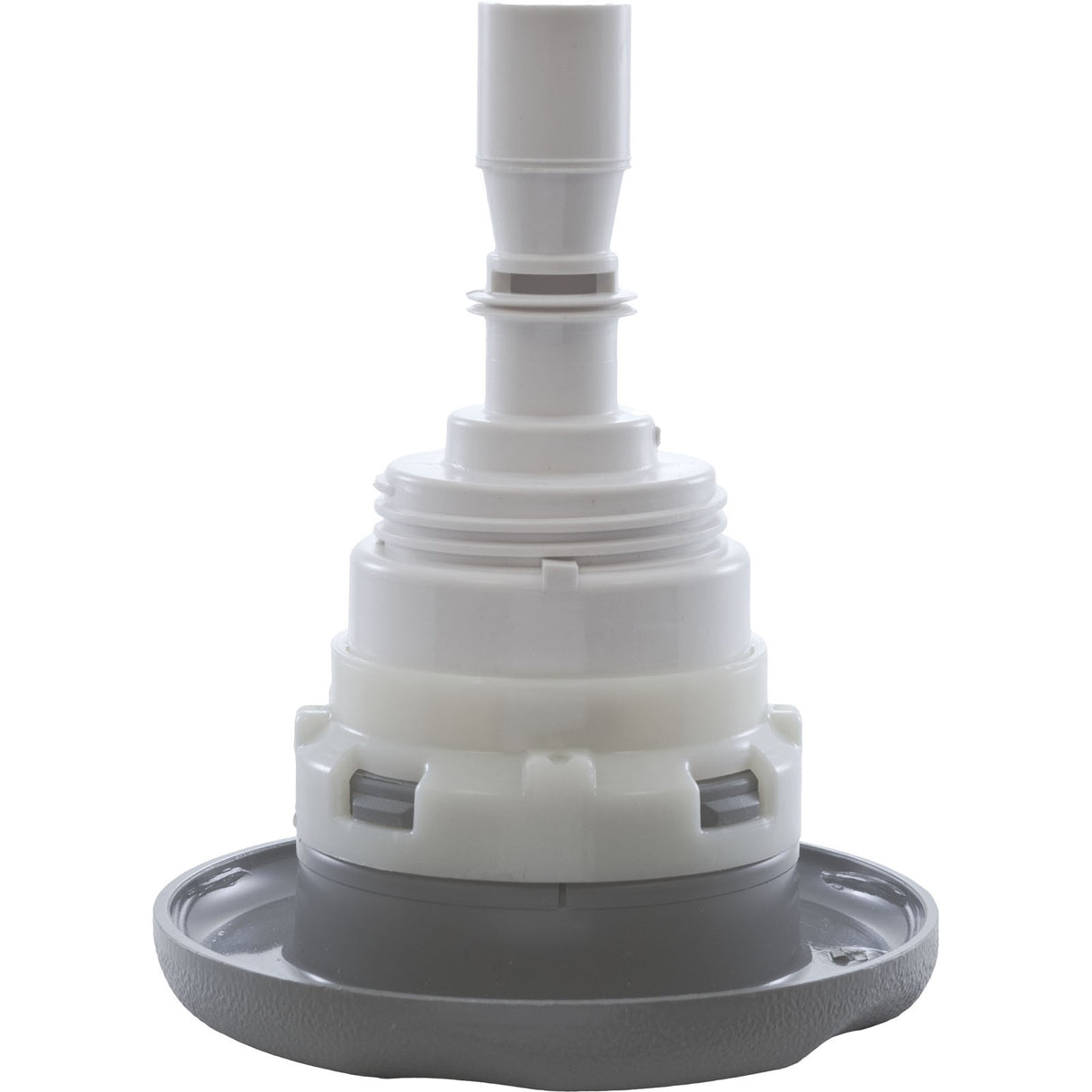 Jet Intl, WW Poly Storm Gun, 3-3/8"fd, Roto, Txt Scal, Gry, Thd : 229-8017