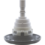 Jet Intl, WW Poly Storm, 4"fd, Roto, Textured Scal, Gry, Thd : 229-8147