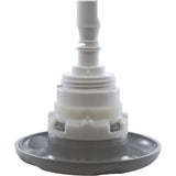 Jet Intl, WW Poly Storm, 4"fd, Roto, Textured Scal, Gry, Thd : 229-8147