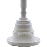 Jet Intl, WW PolyStrm Gun, 3-3/8"fd, TwinRoto, Txt Scal, Wht, Thd : 229-8120