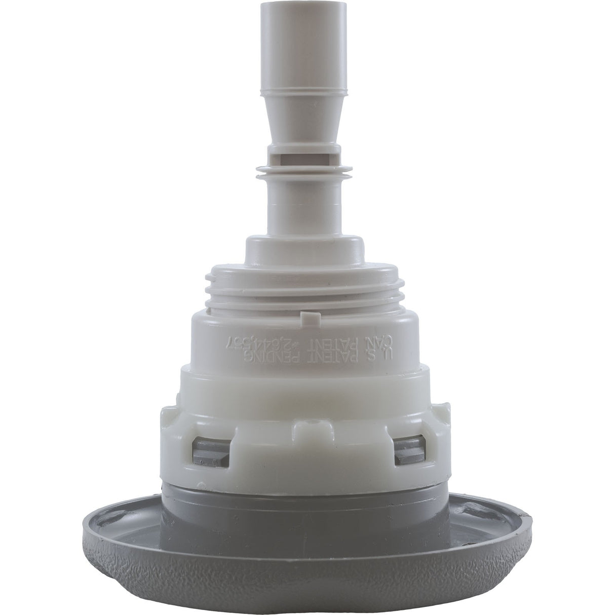 Jet Intl, WW Poly Strm Gun, 3-3/8"fd, TwinRoto, TxtScal, Gry, Thd : 229-8127