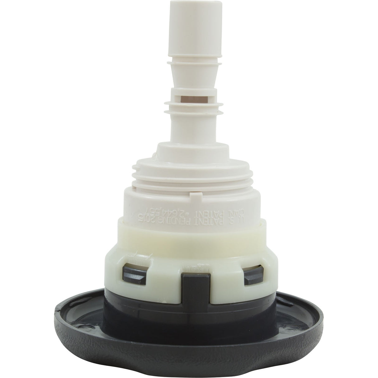 Jet Intl, WW Poly Strm Gun, 3-3/8"fd, 2Roto, Txt Scal, DkGry, Thd : 229-8121-DK