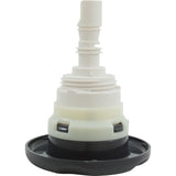 Jet Intl, WW Poly Strm Gun, 3-3/8"fd, 2Roto, Txt Scal, DkGry, Thd : 229-8121-DK