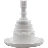 Jet Intl, WW Poly Storm, 4"fd, Twin Roto, Txt Scal, Wht, Thd : 229-8170