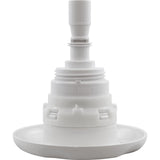 Jet Intl, WW Poly Storm, 4"fd, Twin Roto, Txt Scal, Wht, Thd : 229-8170