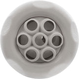 Jet Intl, WW Poly Storm Gun, 3-3/8"fd, Mass, Txt Scal, Wht, Thd : 229-8030