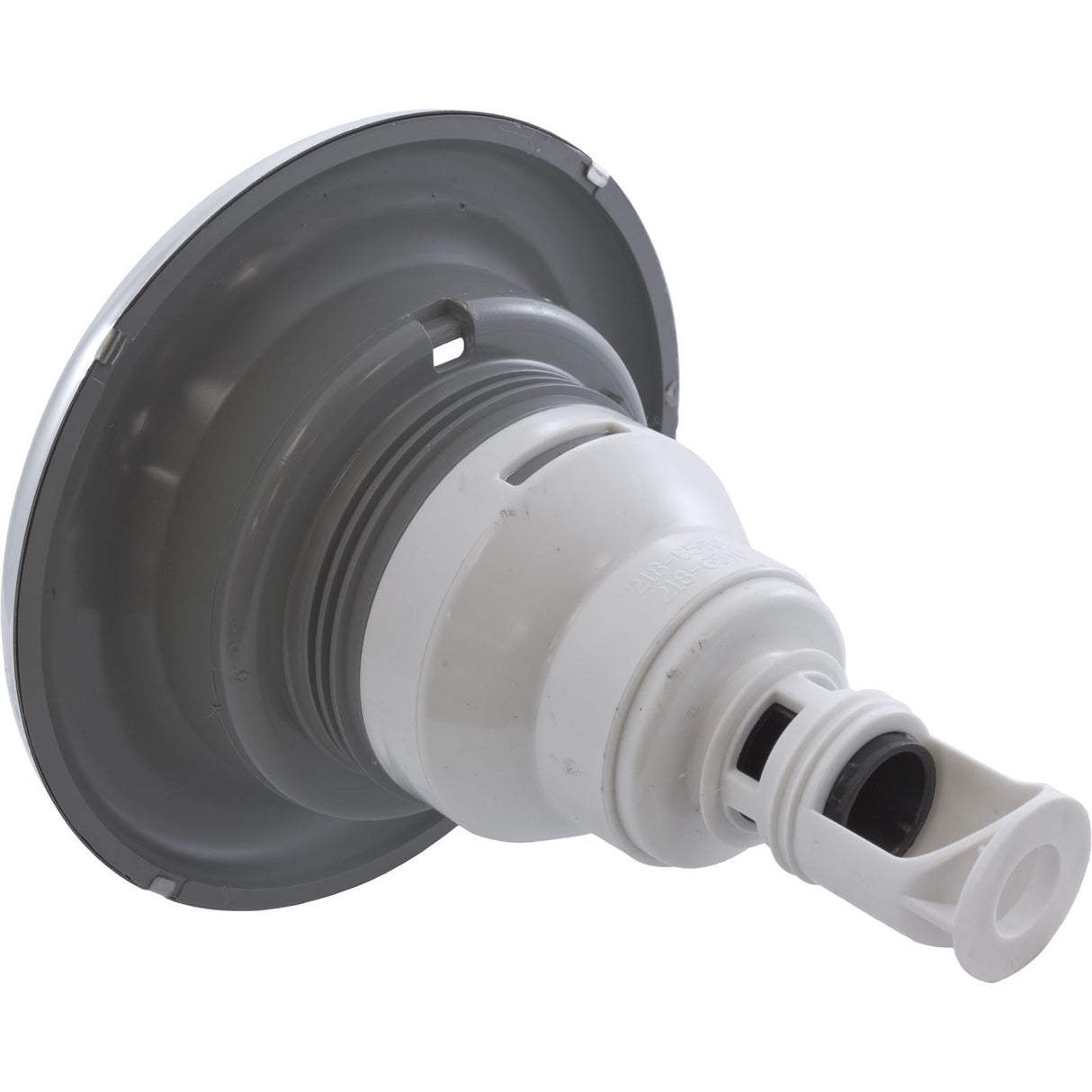 Jet Intl, WW Power Storm, 5"fd, Twin Roto, Smth, SS/Gry, Thd : 229-7617S