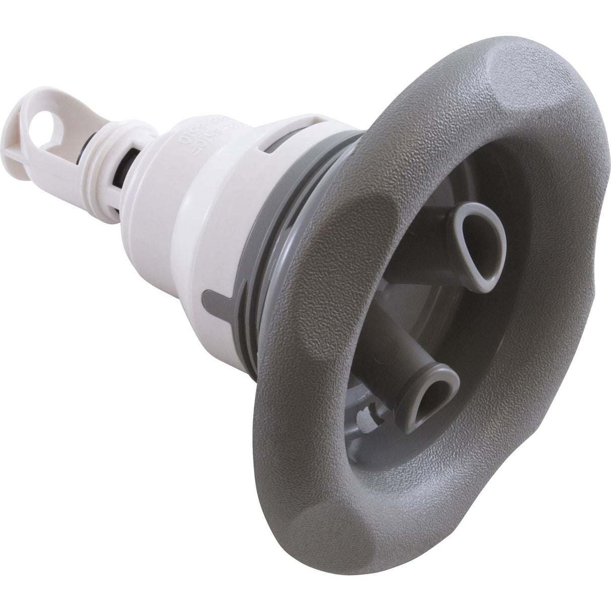 Jet Intl, WW Power Storm, 5"fd, Twin Roto, Txt Scal, Gry, Thd : 229-7617