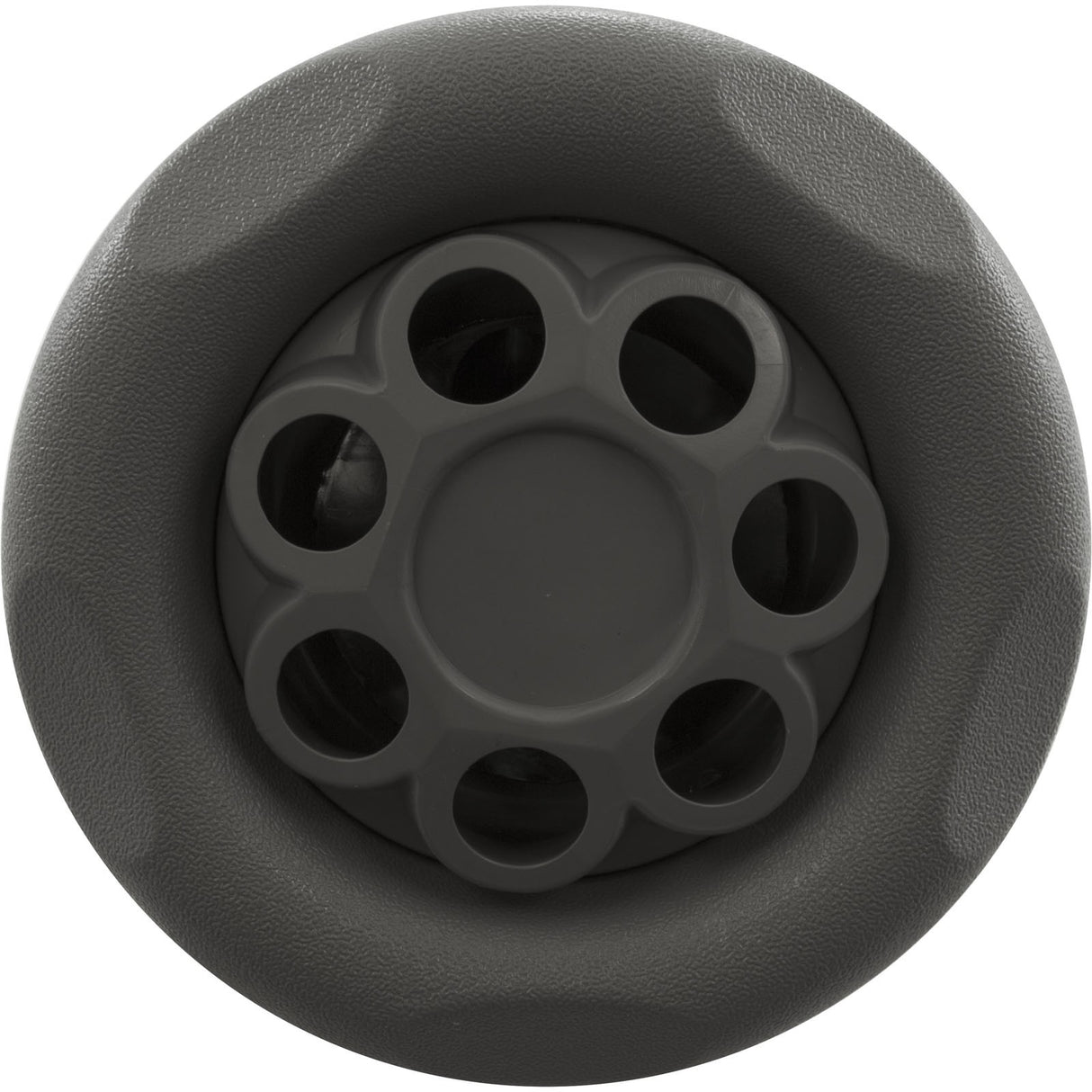 Jet Intl, WW Power Storm, 5"fd, Massage, Txt Scal, Gry, Thd : 229-7747