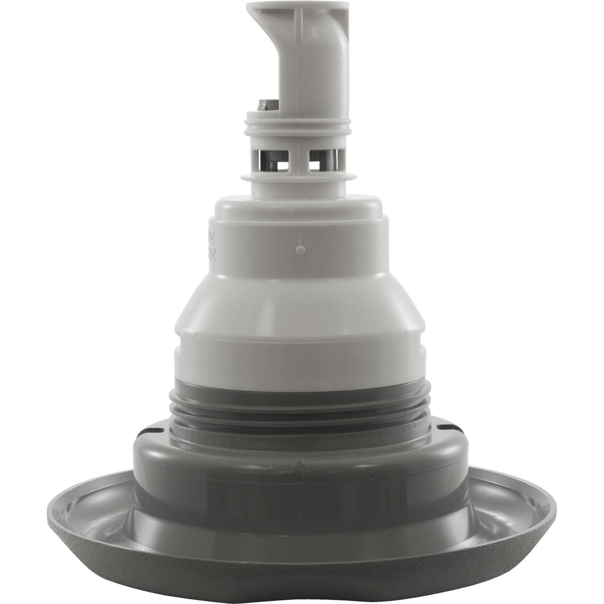 Jet Intl, WW Power Storm, 5"fd, Massage, Txt Scal, Gry, Thd : 229-7747