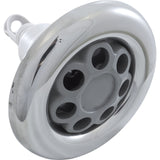 Jet Intl, WW Power Storm, 5"fd, Massage, Smth, SS/Gry, Thd : 229-7747S