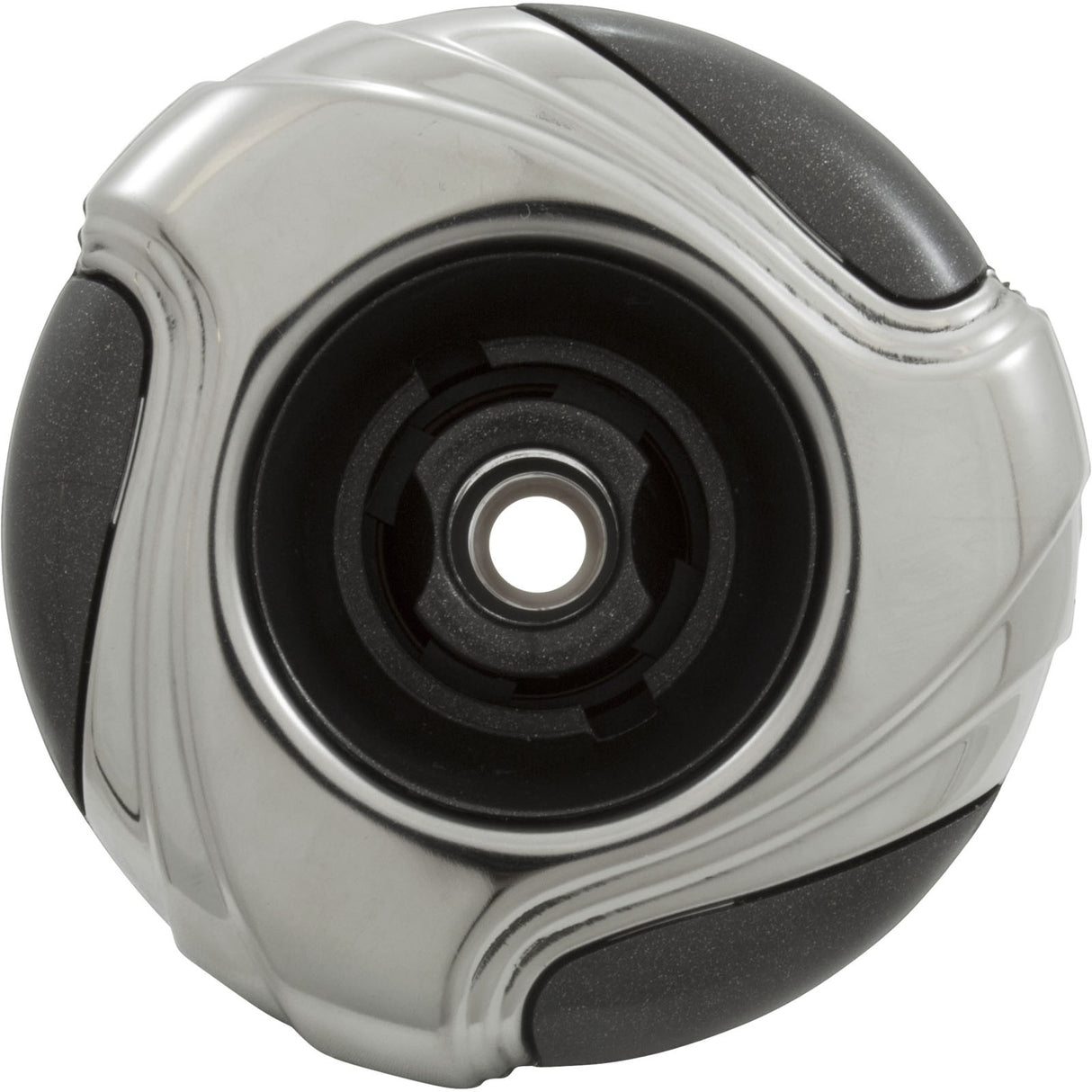 Jet Intl, WW Mini Storm, 3-1/4"fd, Dir, Luxe, SS/Dk Gry, Thd : 239-2309S-DSG