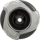 Jet Intl, WW Mini Storm, 3-1/4"fd, Dir, Luxe, SS/Dk Gry, Thd : 239-2309S-DSG