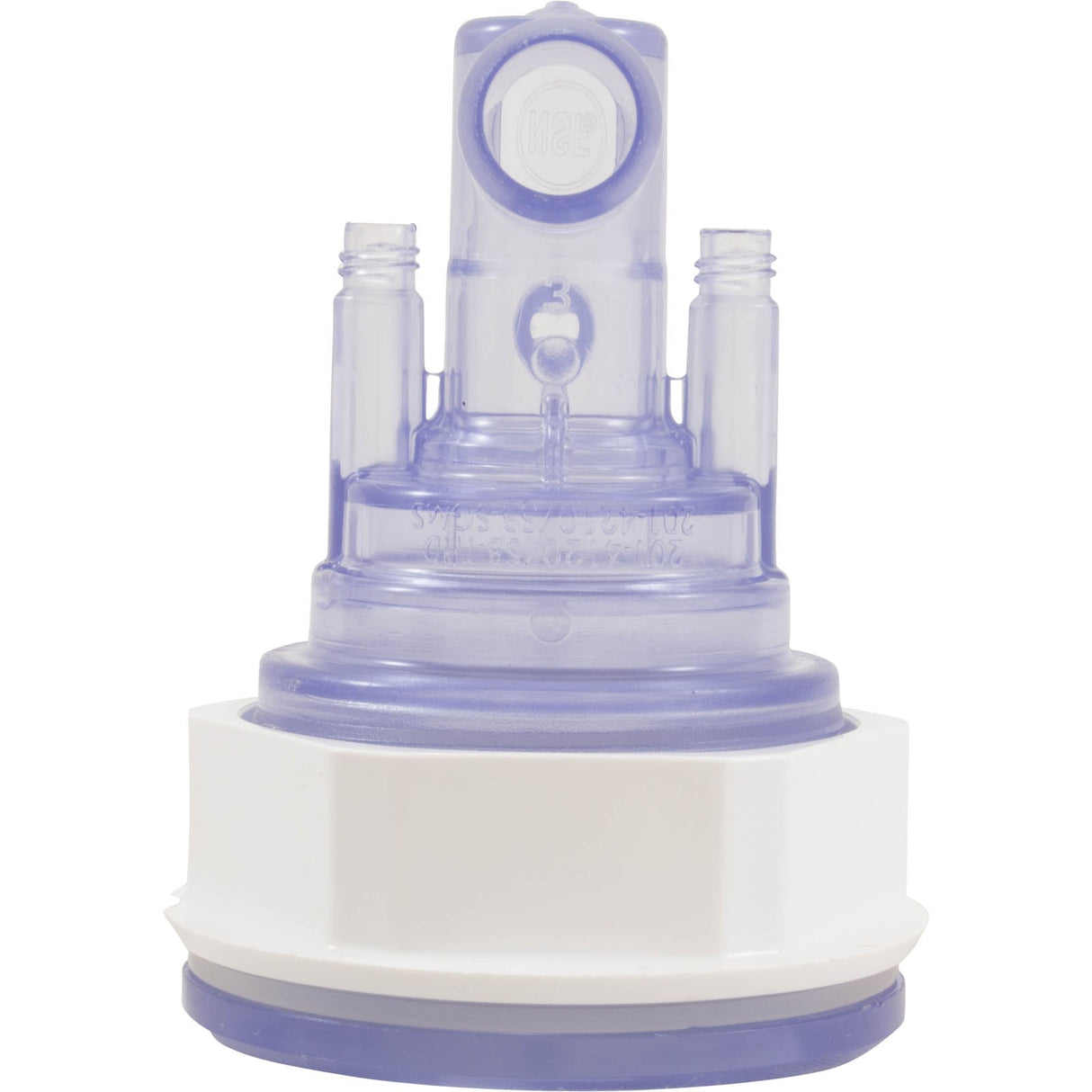 Jet Body, WW Poly Storm, a3/8"sb, w3/4"sb, Thd, Clear : 228-0438