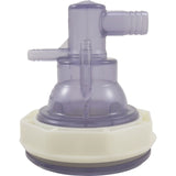 Jet Body, WW Power Storm, 3-3/4"hs, a3/8"b, w3/4"b, Thd, Clear : 228-0048