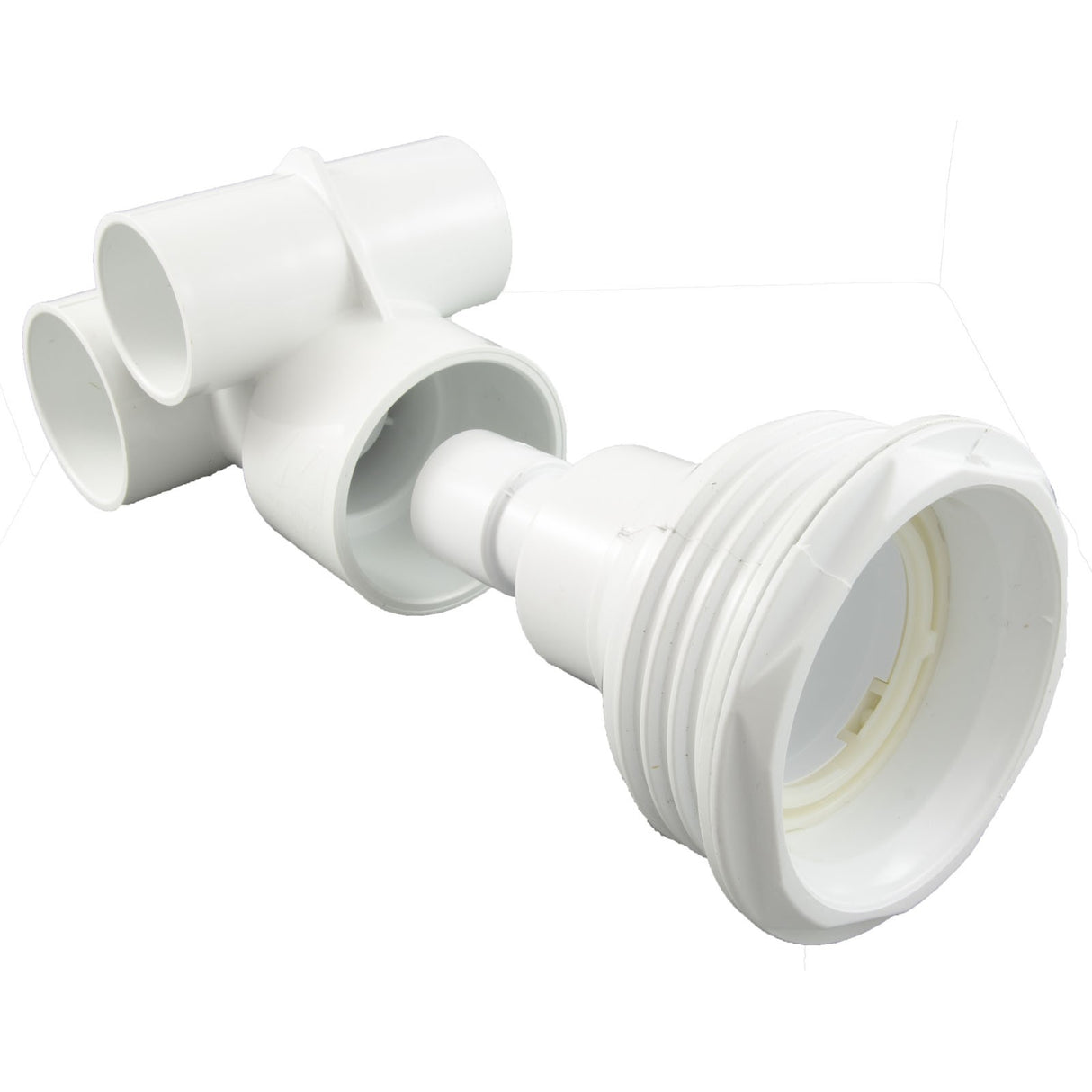 Jet Body Assy, WW Pwr Strm Gunite, a1-1/2"s, w2"s, Tee, Wht, Thd : 229-1210