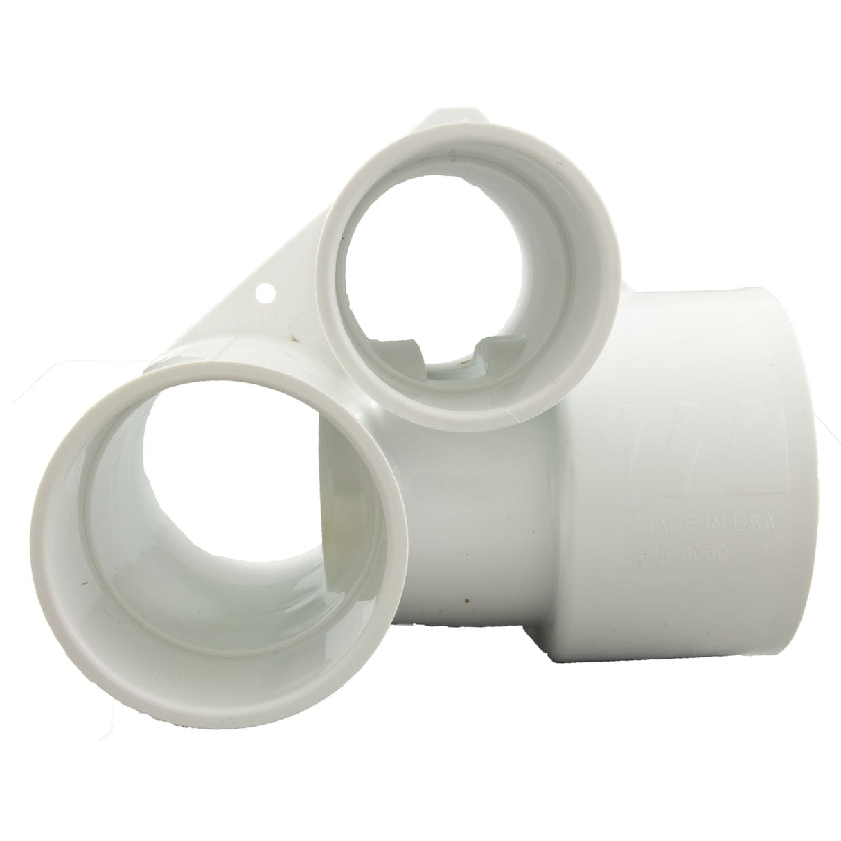 Jet Body Assy, WW Pwr Strm Gunite, a1-1/2"s, w2"s, Tee, Wht, Thd : 229-1210