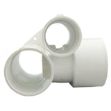 Jet Body Assy, WW Pwr Strm Gunite, a1-1/2"s, w2"s, Tee, Wht, Thd : 229-1210