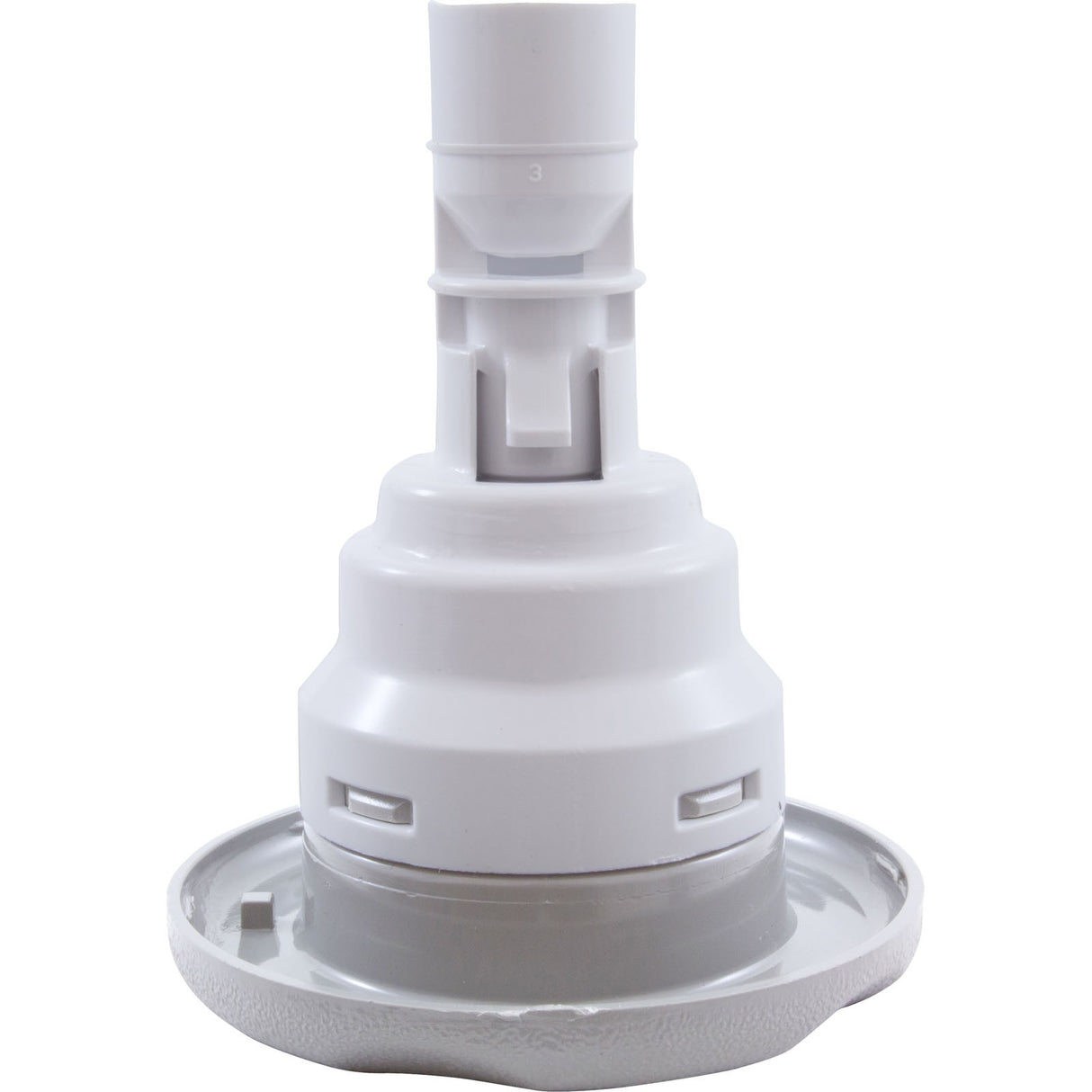 Jet Intl, WW Poly Storm, 3-3/8"fd, Dir, Text Scal, Sterling Slvr : 212-8059-STS