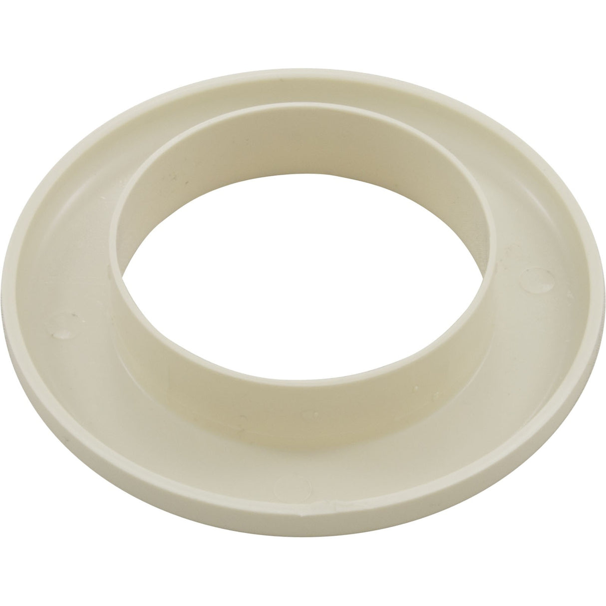 Escutcheon, BWG/GG Trans-Adj, 3-3/16"fd, Flat, Plastic, Biscuit : 25430-BC