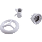 Jet Intl, BWG/HAI Caged Freedom, 3-3/8"fd, Roto, Smth, White : 16-FS00TM WHT
