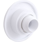 Escutcheon, BWG Convertassage, w/Dir Eyeball, Smth, White : 10-4505WHT