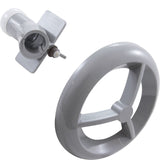 Jet Intl, BWG/HAI Microssage, 3-9/16"fd, Roto, Smth, Gry : 16-5230GRY