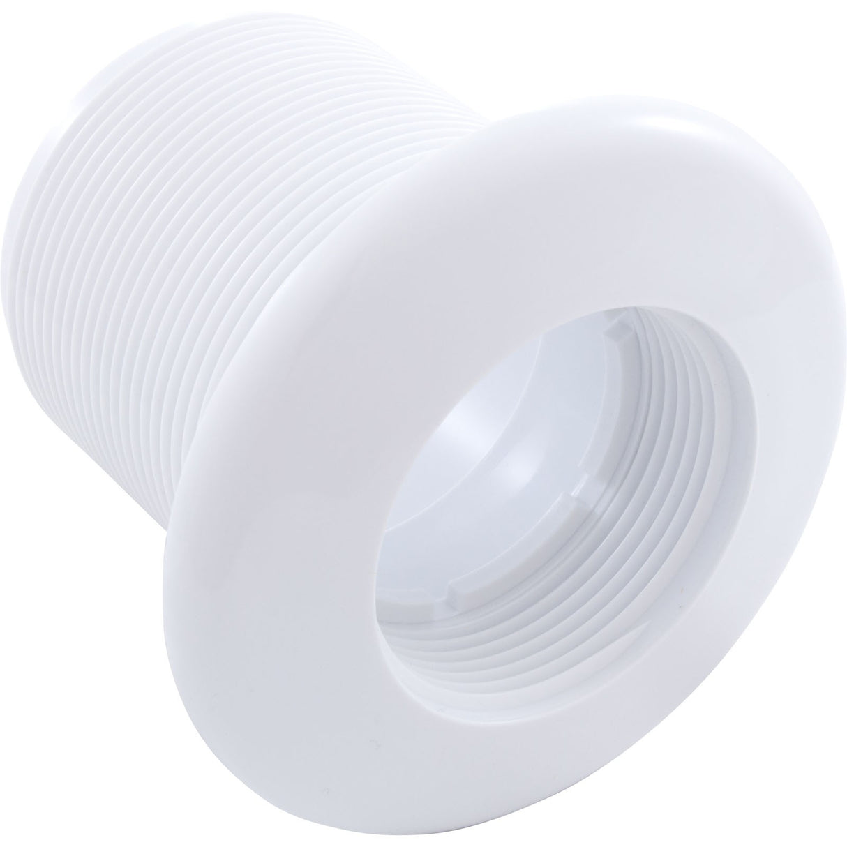 Wall Fitting, BWG/HAI Hydro Jet, 2-9/16"l, 2-3/8"hs, Long, White : 30-3803WHT