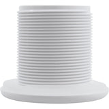 Jet Intl, BWG/HAI Hydro Jet, Long, 3-3/8"fd, w/o Nut, Dir, White : 10-3600WHT