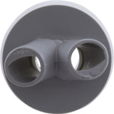 Nozzle, Balboa Water Group/HAI Magnassage, Twin Roto, Gray : 56-4820GRY