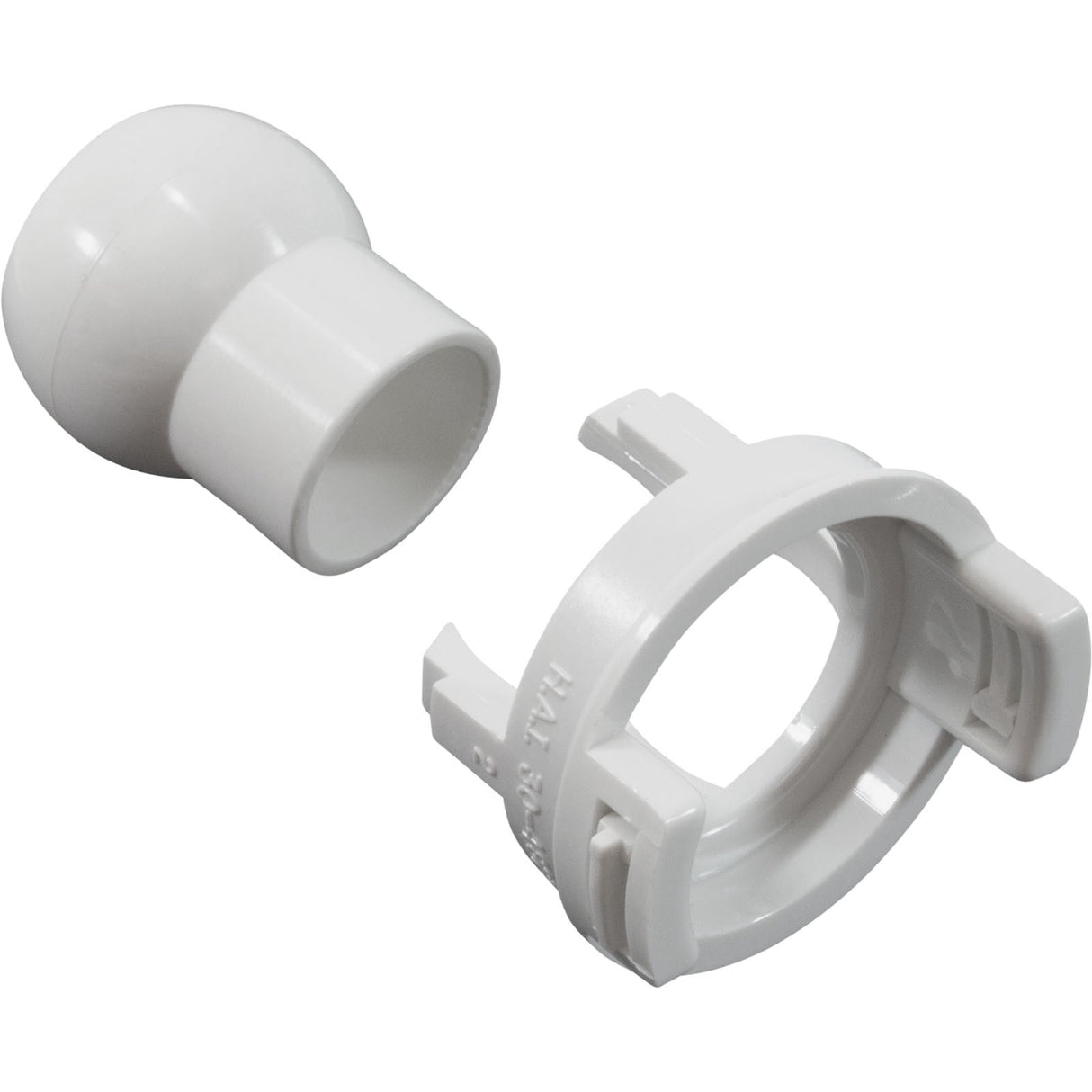 Nozzle, BWG/HAI Magnaflo, Eyeball w/Cage,  White : 10-4826WHT