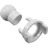 Nozzle, BWG/HAI Magnaflo, Eyeball w/Cage,  White : 10-4826WHT