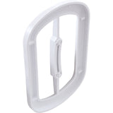 Faceplate, BWG/HAI Vertassage, 7-1/8"fd, White : 56-5612WHT