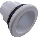 Wall Fitting, BWG/HAI Whirlpool, 3-5/16"hs, w/Nut, White : 56-5724LR WHT
