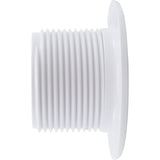 Wall Fitting, BWG/HAI Slimline, 1-3/4"hs, White : 30-3901