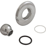 Escutcheon, BWG/HAI Slimline, Smth, w/Dir Eyeball, Chr : 10-3955M PC